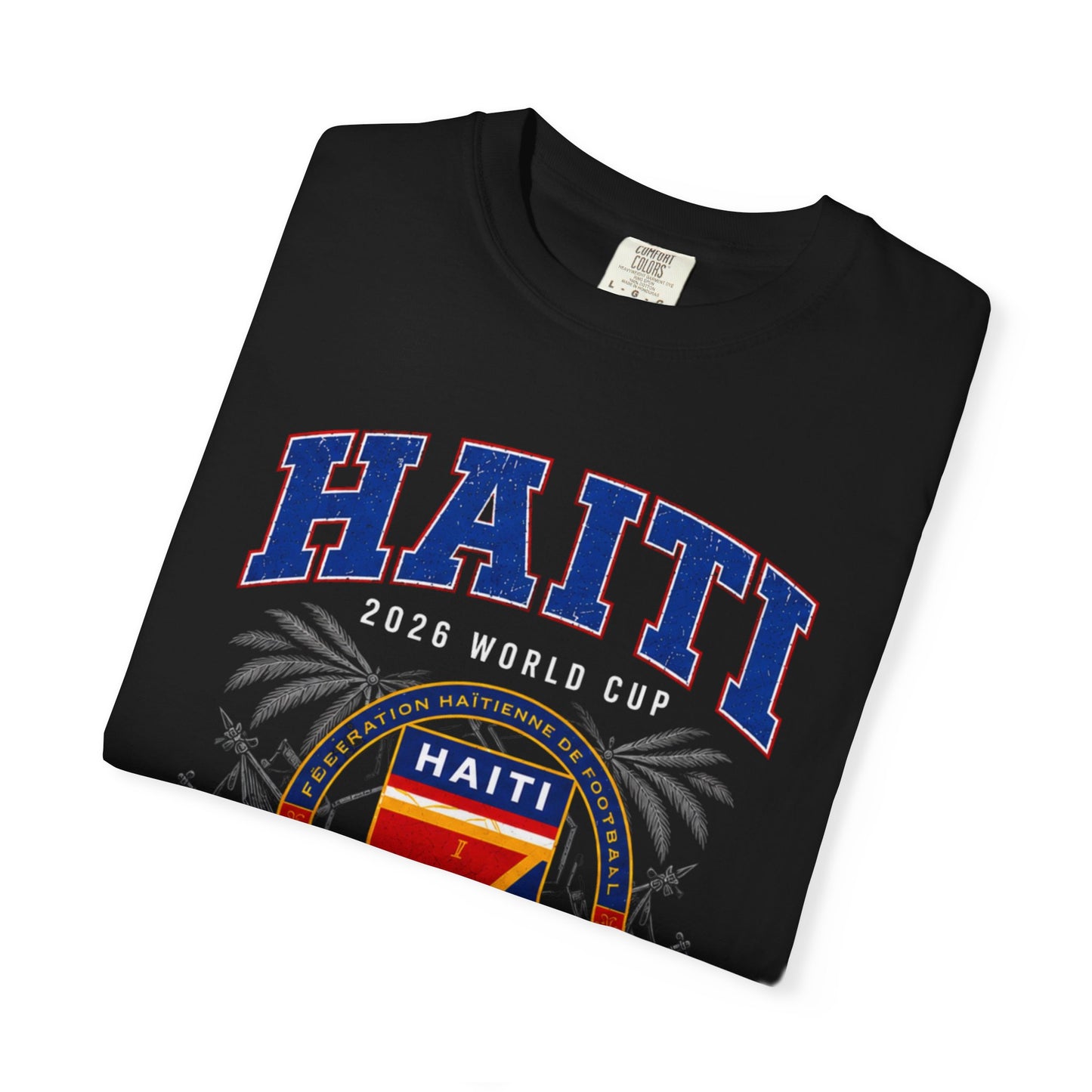 HAITI Unisex Garment-Dyed T-shirt