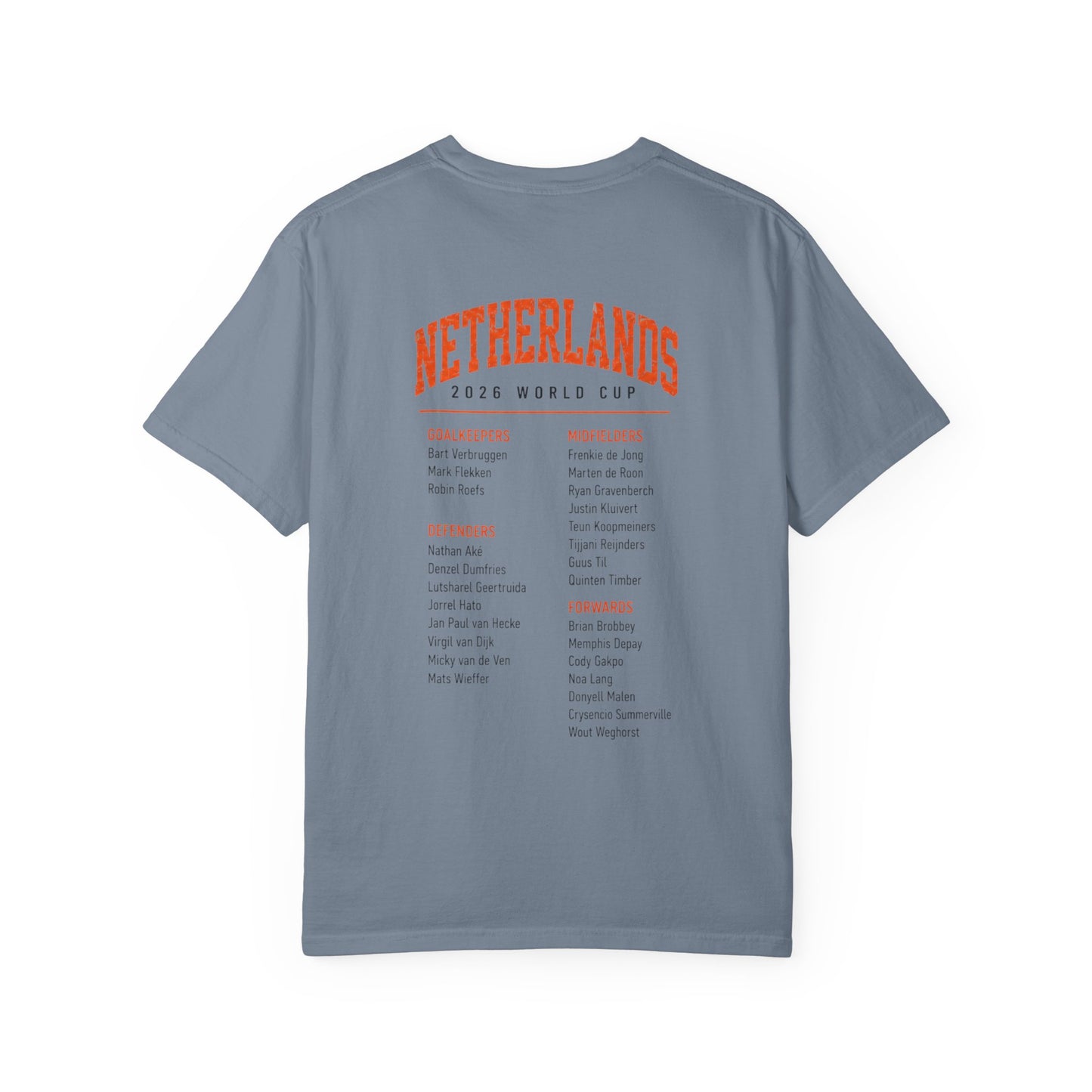 FIFA NETHERLANDS Unisex Garment-Dyed T-shirt