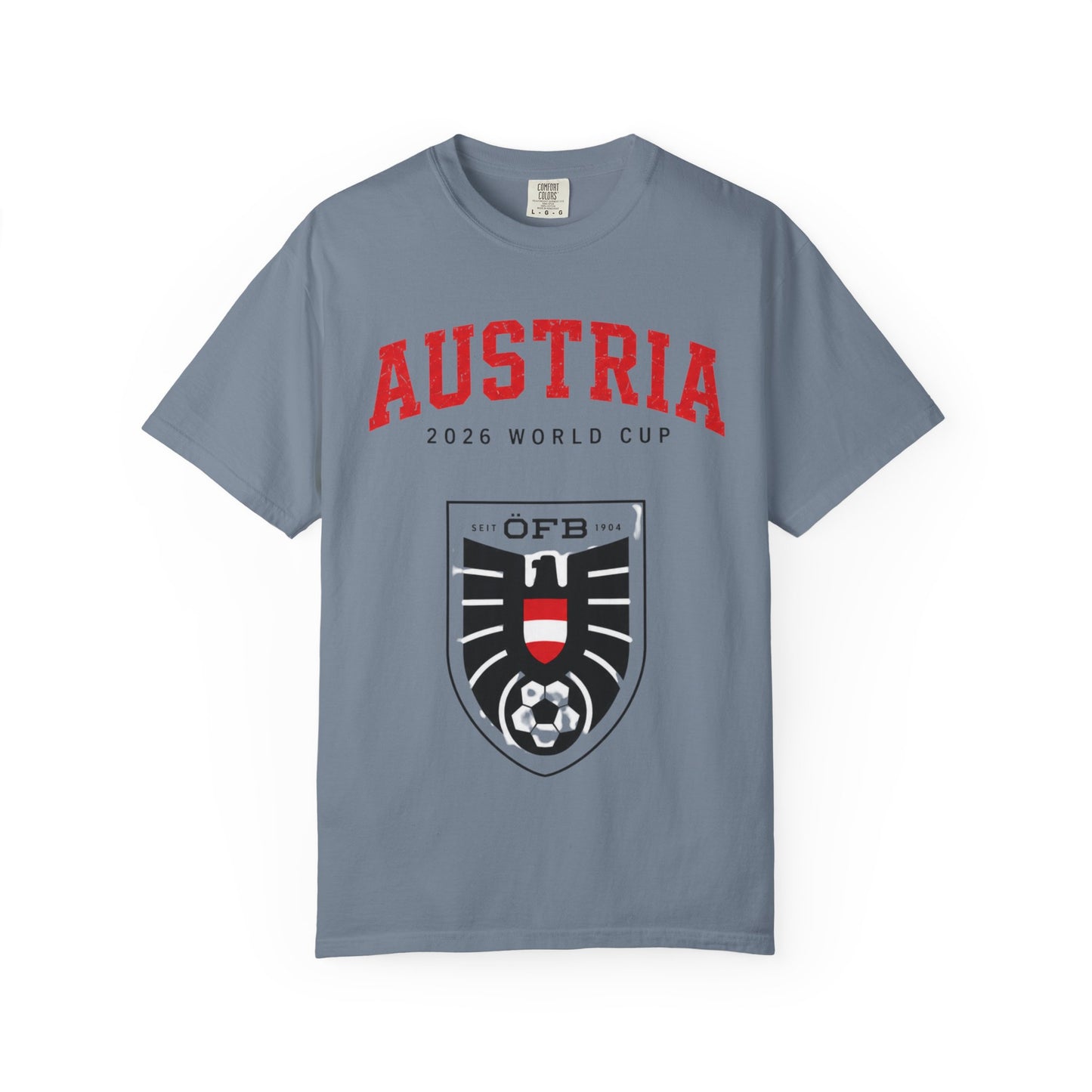 AUSTRIA Unisex Garment-Dyed T-shirt