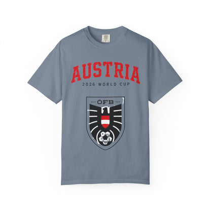 AUSTRIA Unisex Garment-Dyed T-shirt