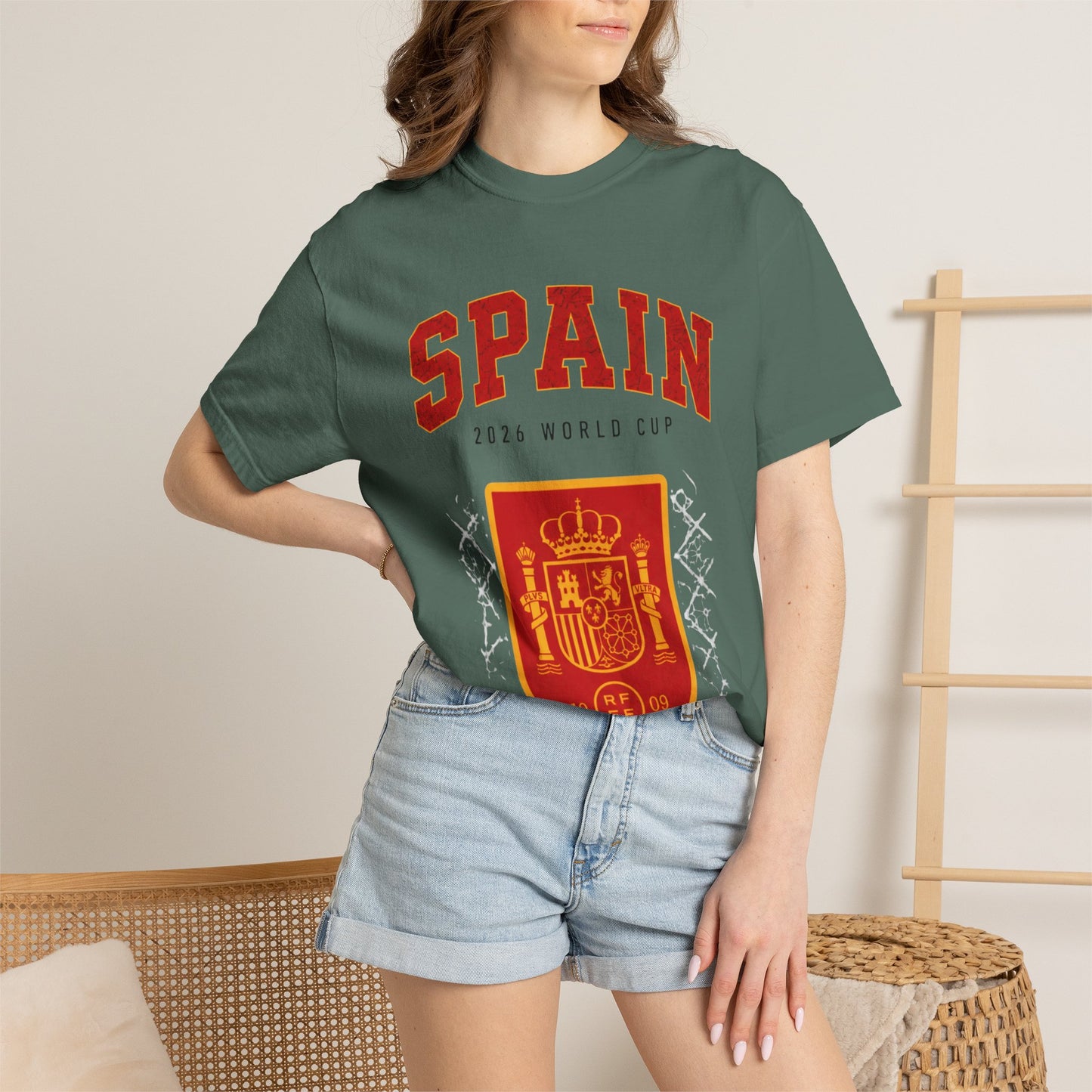 SPAIN Unisex Garment-Dyed T-shirt