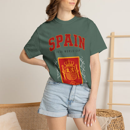 SPAIN Unisex Garment-Dyed T-shirt