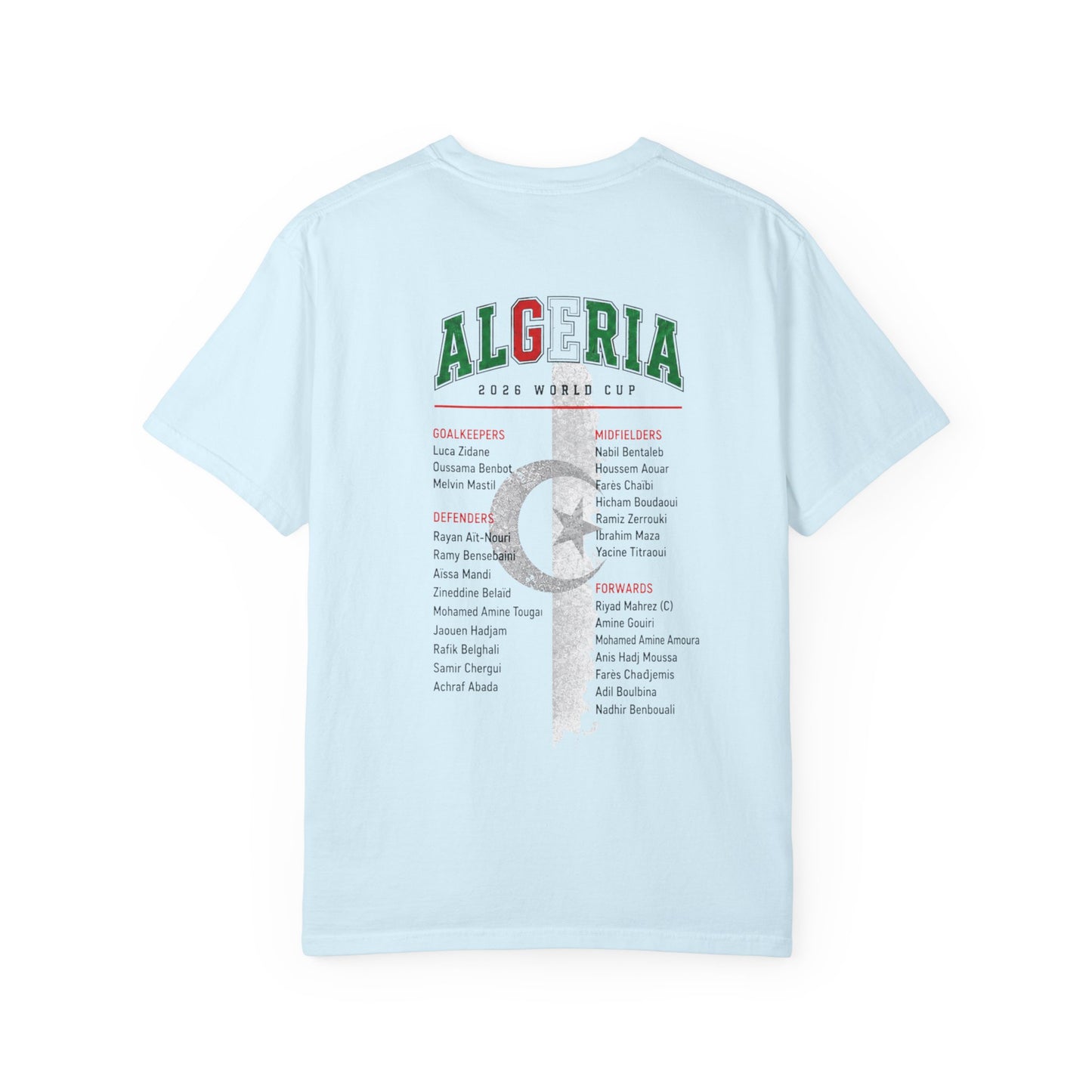 ALGERIA Unisex Garment-Dyed T-shirt