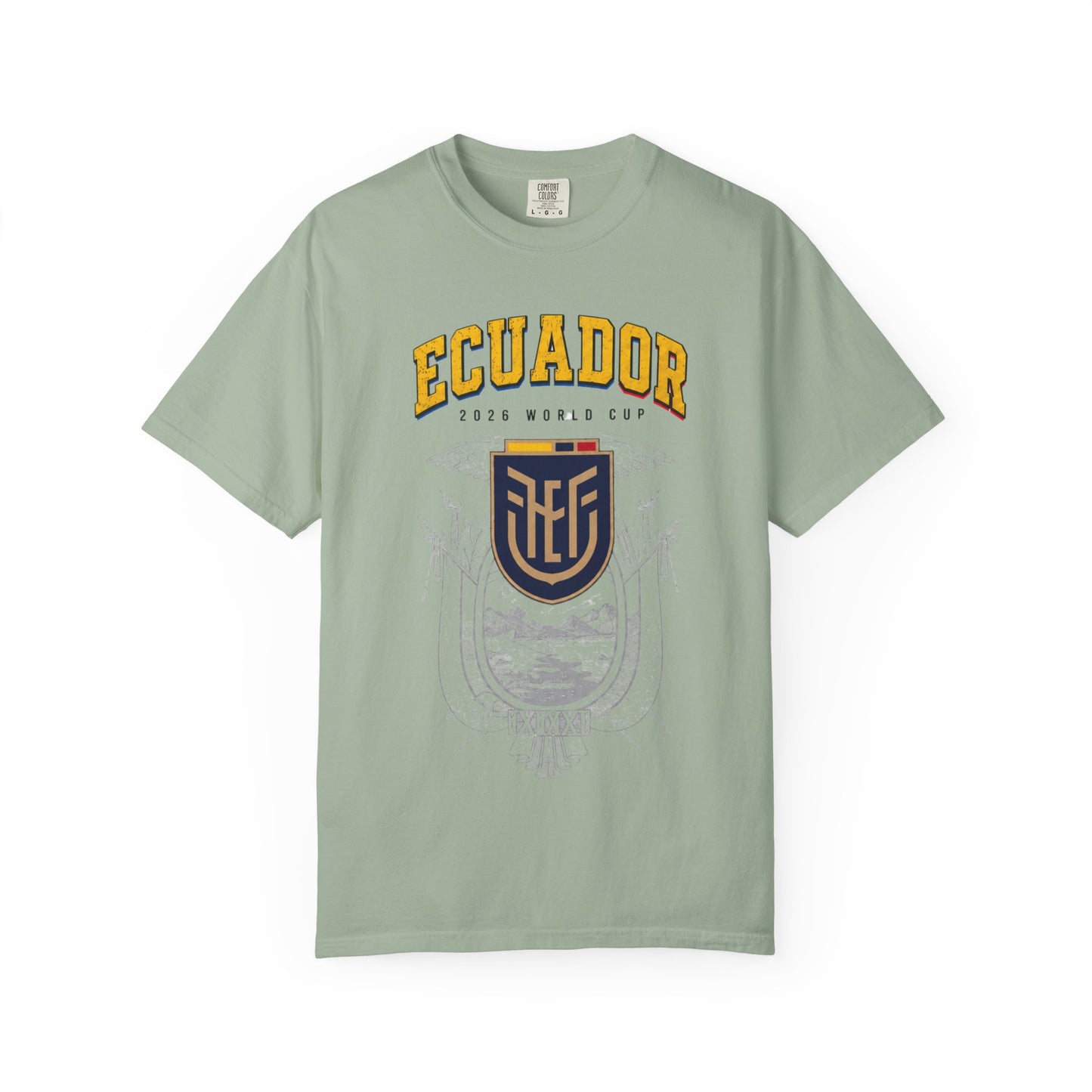 ECUADOR Unisex Garment-Dyed T-shirt
