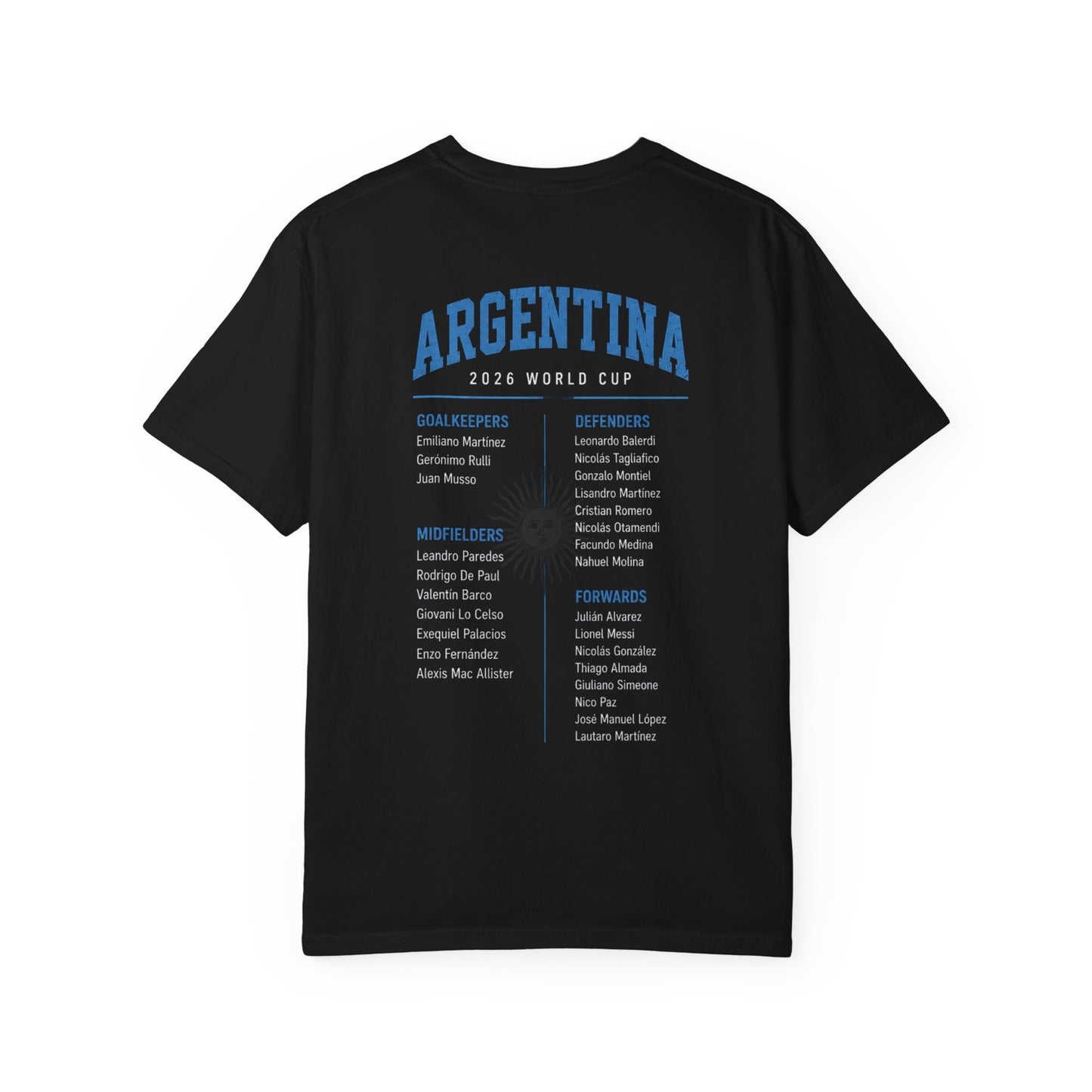 FIFA ARGENTINA Unisex Garment-Dyed T-shirt