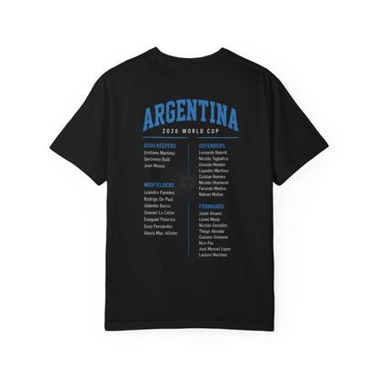 FIFA ARGENTINA Unisex Garment-Dyed T-shirt