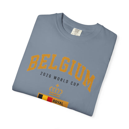 Belgium Unisex Garment-Dyed T-shirt