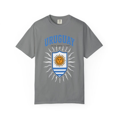 Uruguay Unisex Garment-Dyed T-shirt