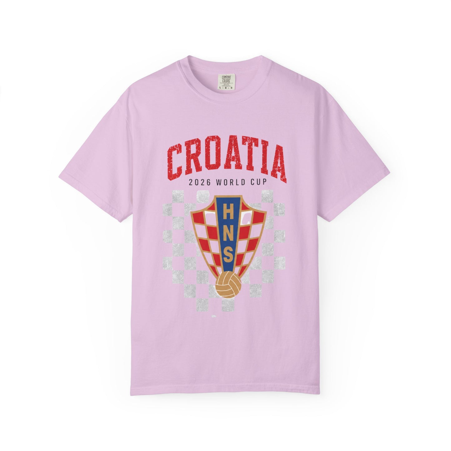 CROATIA Unisex Garment-Dyed T-shirt