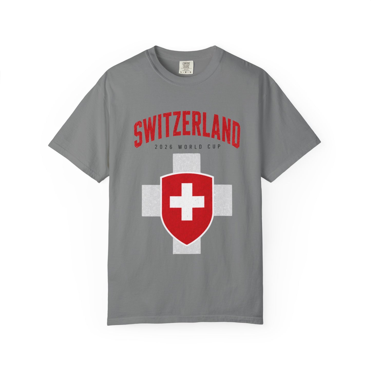 SWITZERLAND Unisex Garment-Dyed T-shirt