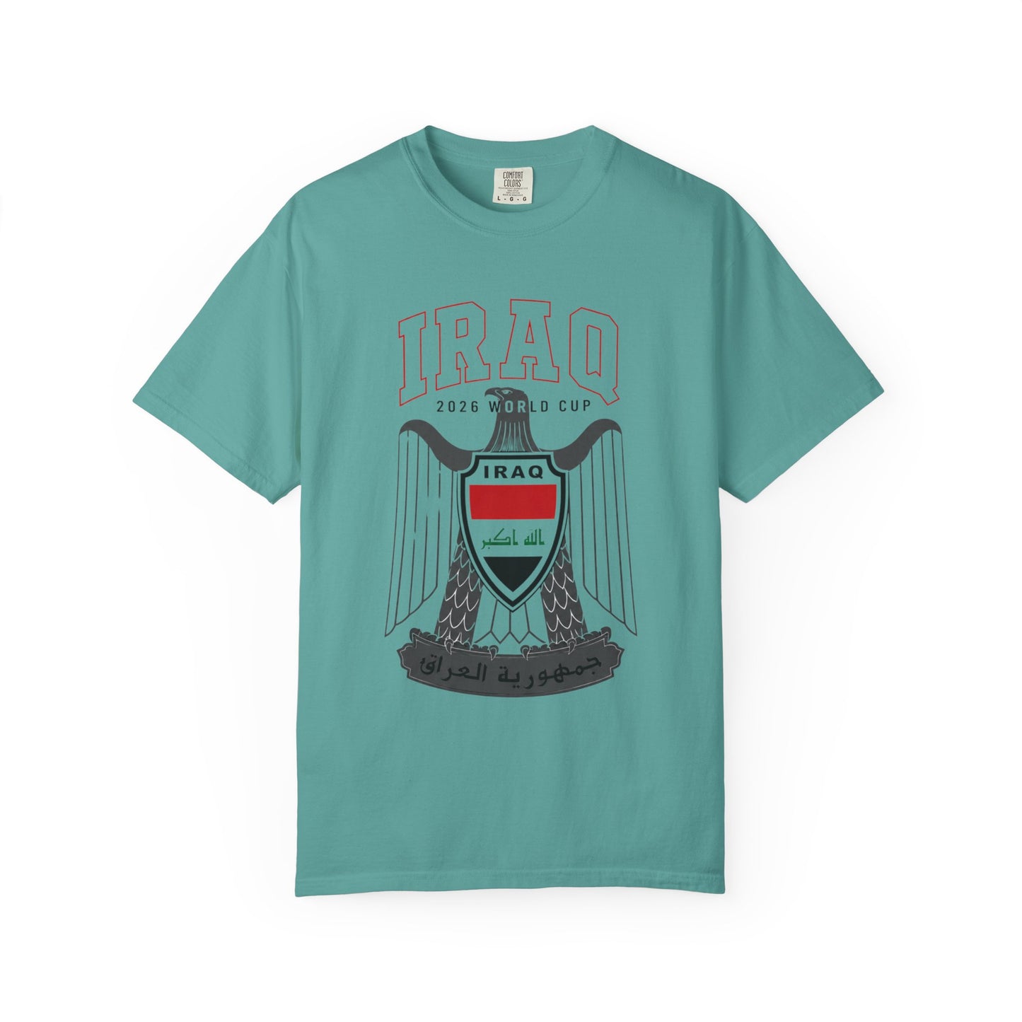 IRAQ Unisex Garment-Dyed T-shirt