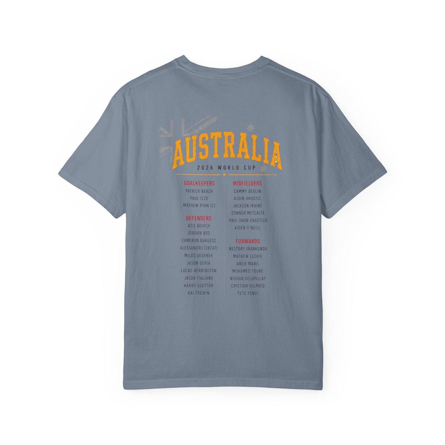 AUSTRALIA FIFA Unisex Garment-Dyed T-shirt