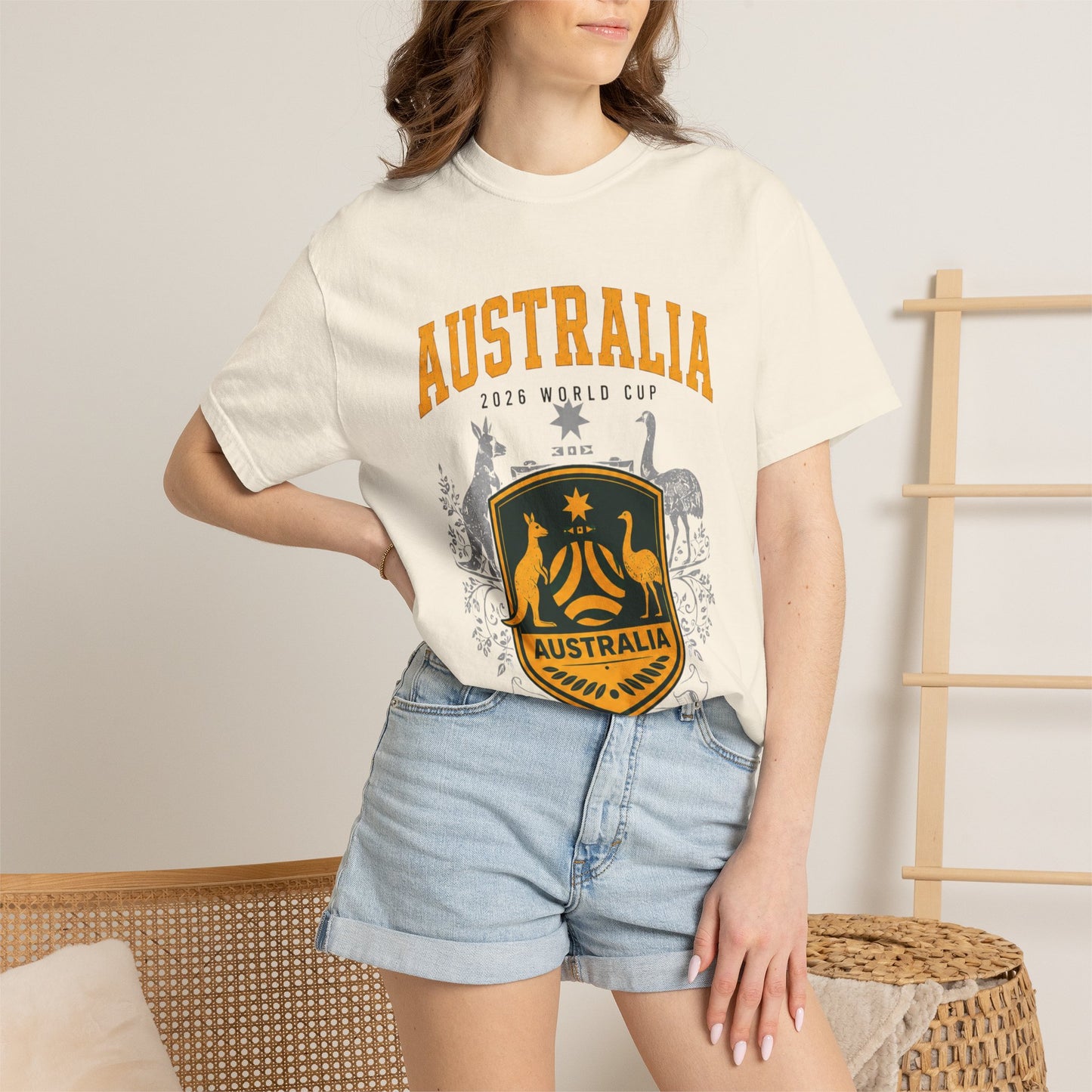 AUSTRALIA FIFA Unisex Garment-Dyed T-shirt