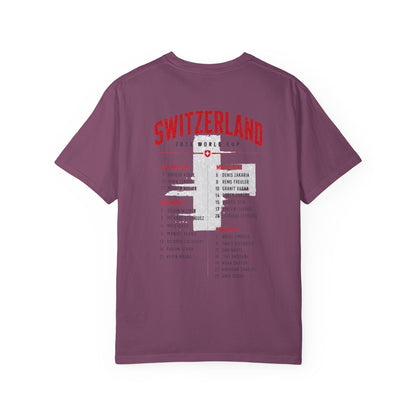 SWITZERLAND Unisex Garment-Dyed T-shirt