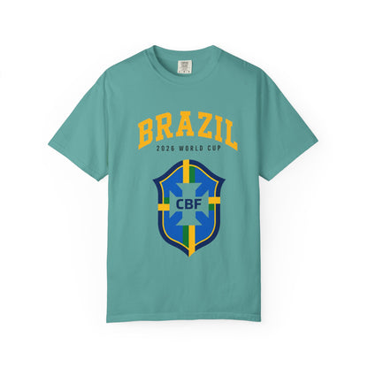 BRAZIL Unisex Garment-Dyed T-shirt