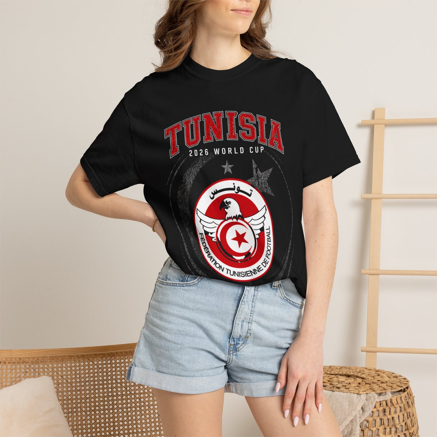 TUNISIA Unisex Garment-Dyed T-shirt