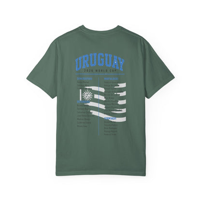 Uruguay Unisex Garment-Dyed T-shirt
