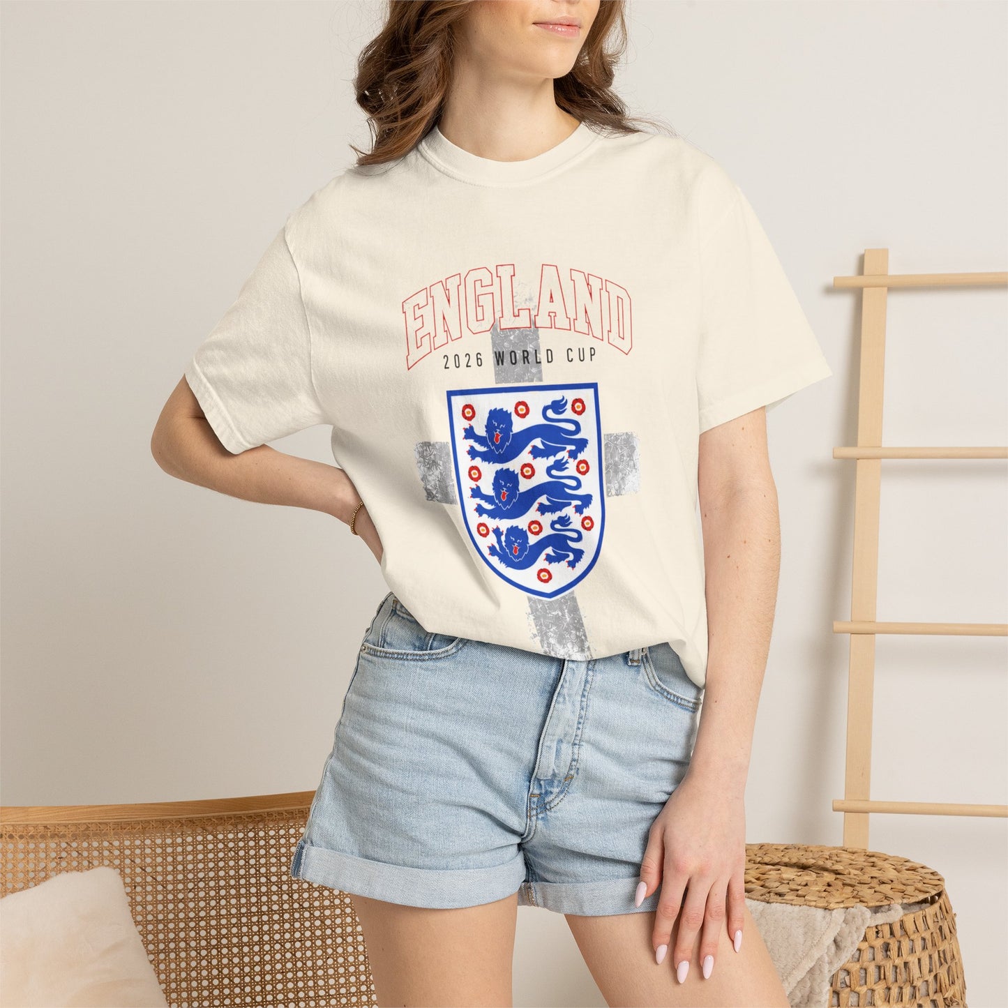 ENGLAND Unisex Garment-Dyed T-shirt
