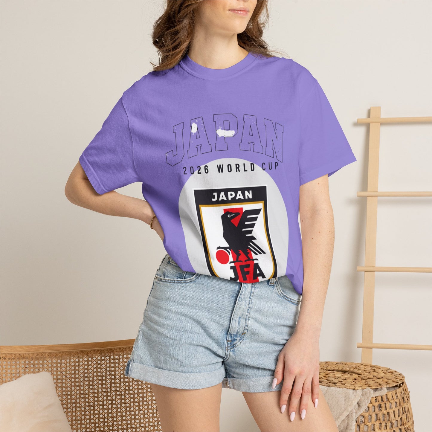 FIFA JAPAN Unisex Garment-Dyed T-shirt