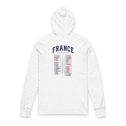 France Hoodie Tee — Lightweight Hooded Long-Sleeve Shirt