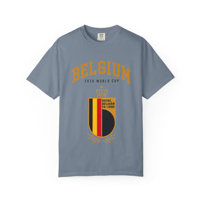Belgium Unisex Garment-Dyed T-shirt