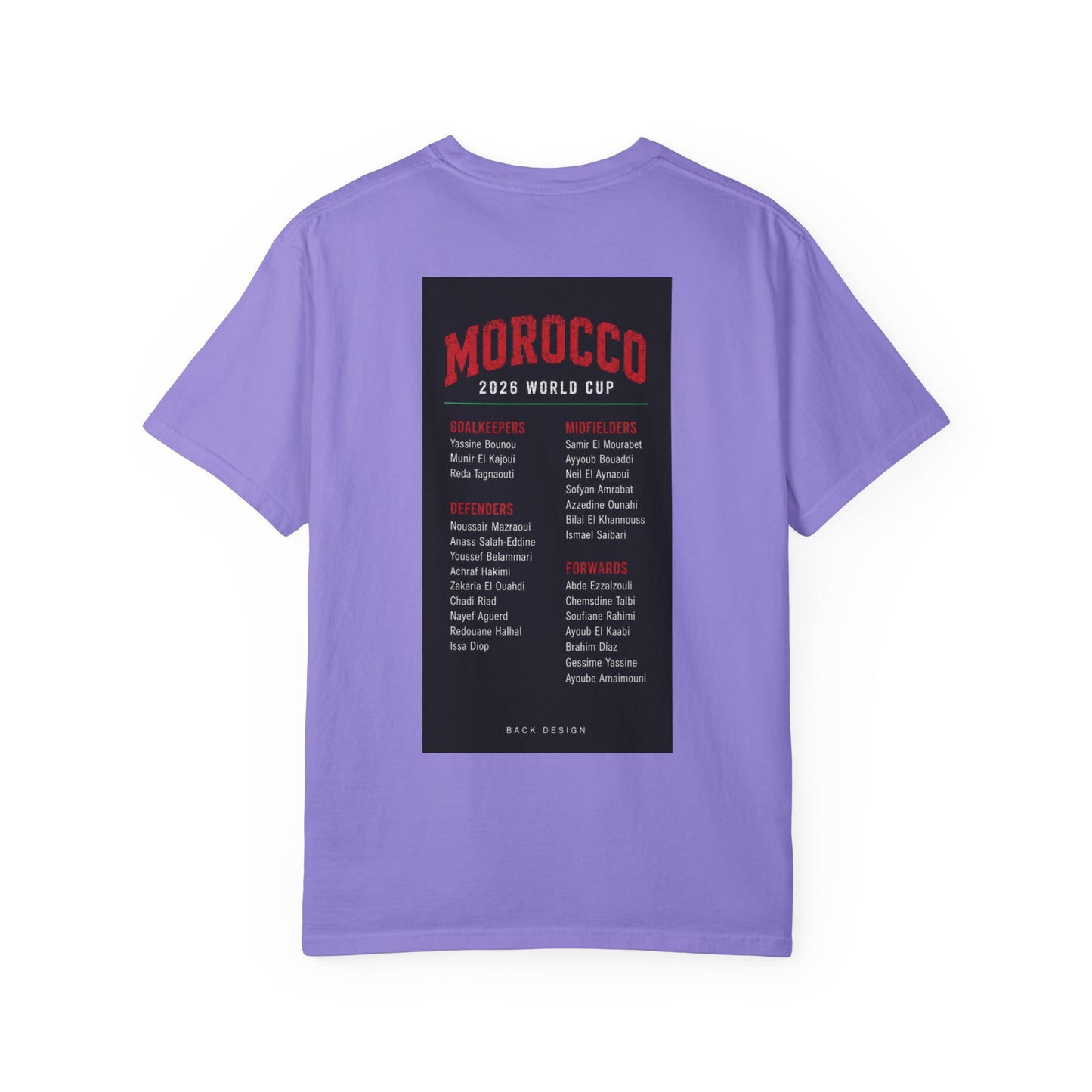 MOROCCO Unisex Garment-Dyed T-shirt