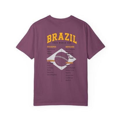 BRAZIL Unisex Garment-Dyed T-shirt
