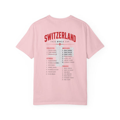 SWITZERLAND Unisex Garment-Dyed T-shirt