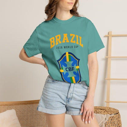 BRAZIL Unisex Garment-Dyed T-shirt