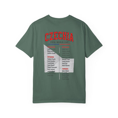 CZECHIA Unisex Garment-Dyed T-shirt