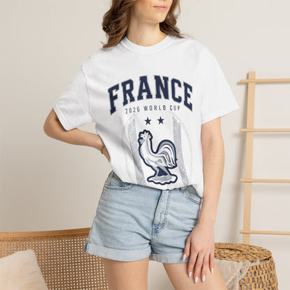 France Unisex Garment-Dyed T-shirt