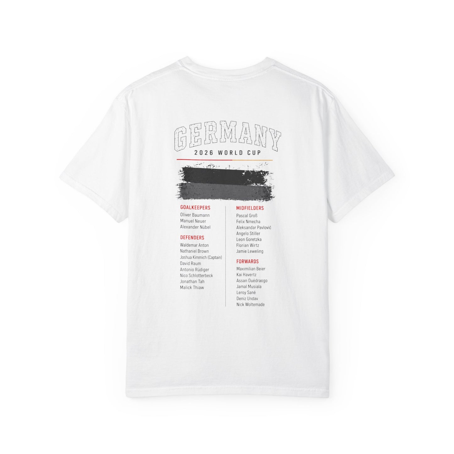 Germany Unisex Garment-Dyed T-shirt