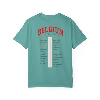 Belgium Unisex Garment-Dyed T-shirt