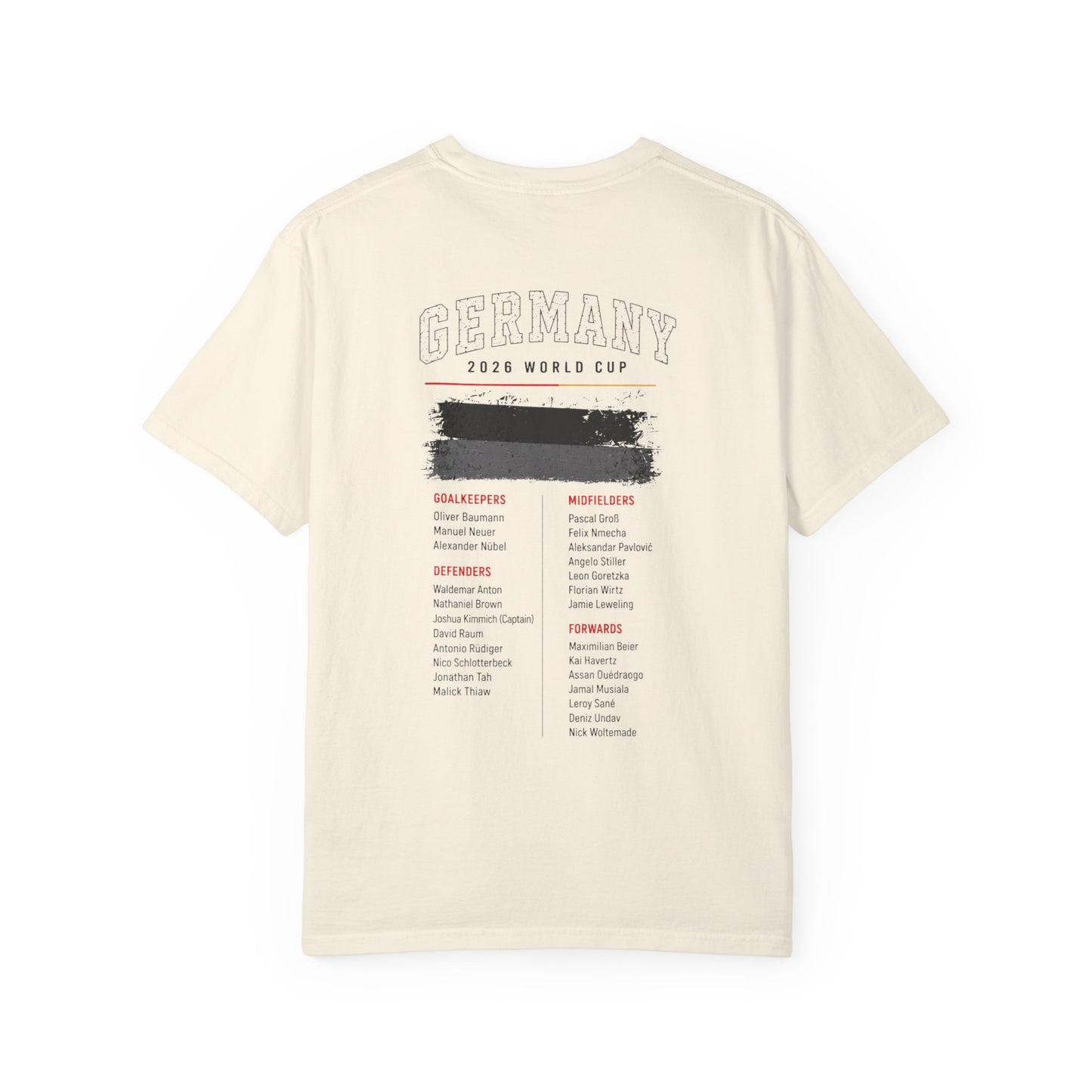 Germany Unisex Garment-Dyed T-shirt