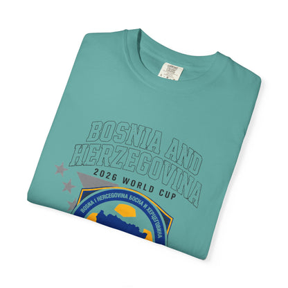 BOSNIA AND HERZEGOVINA Unisex Garment-Dyed T-shirt