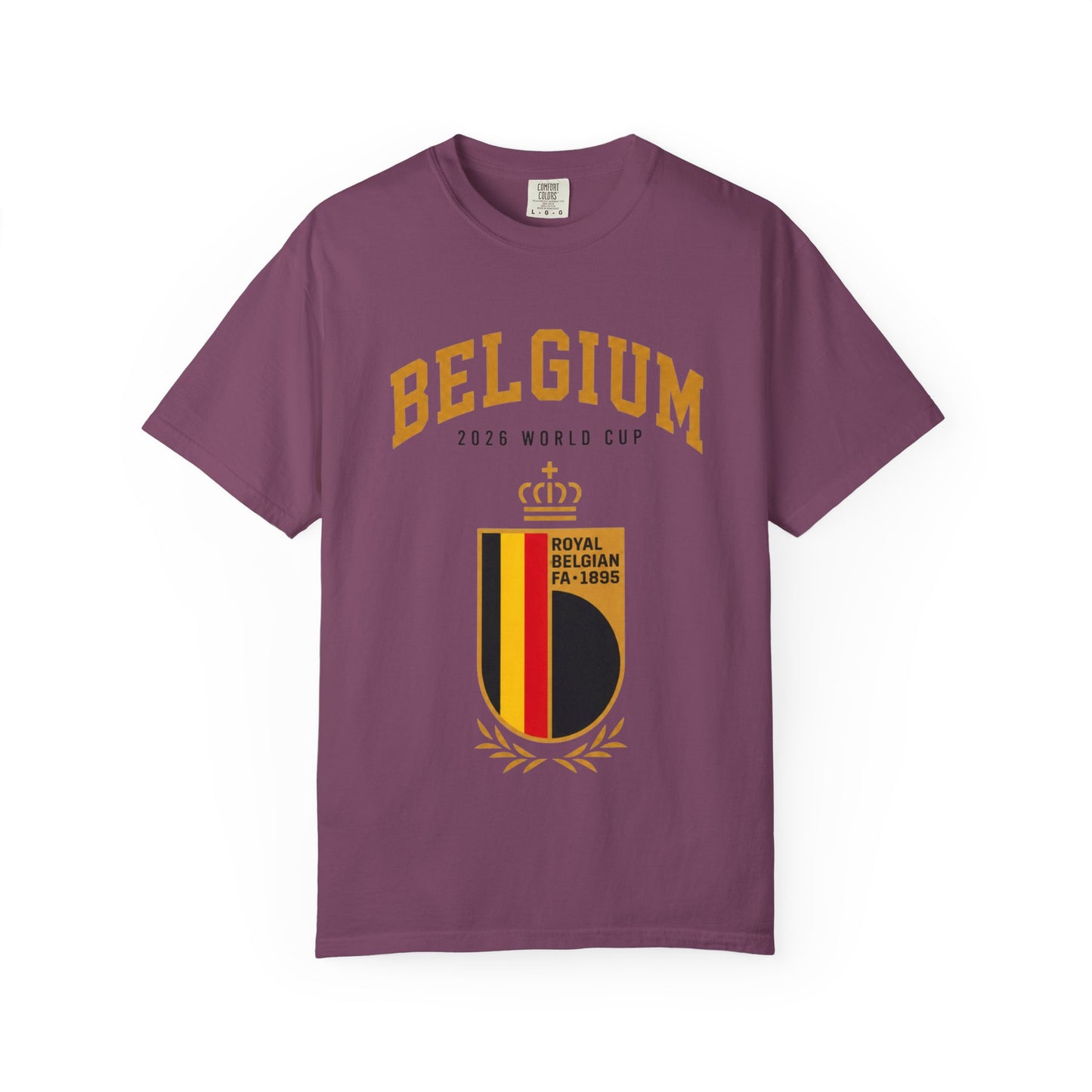Belgium Unisex Garment-Dyed T-shirt