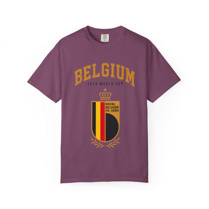 Belgium Unisex Garment-Dyed T-shirt