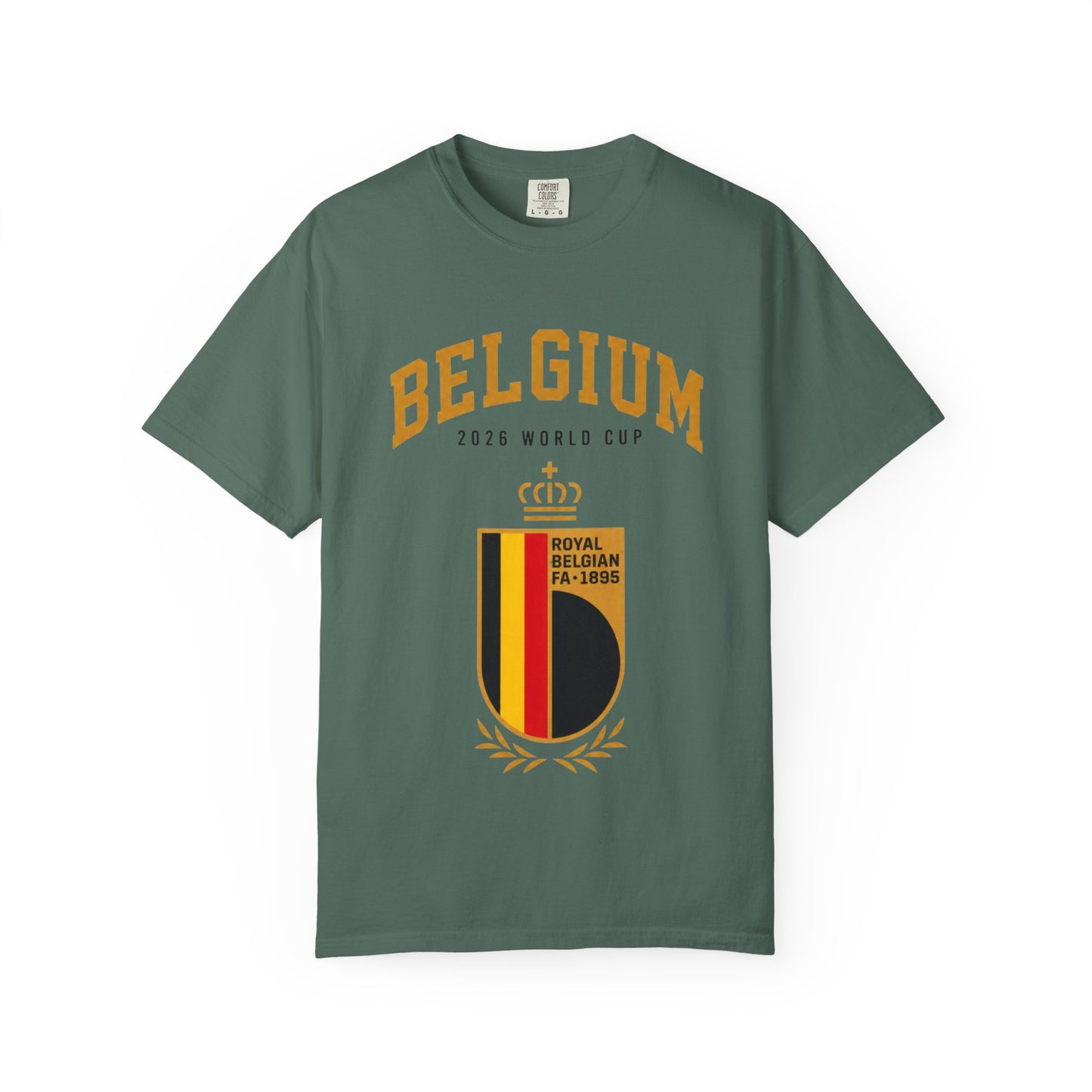 Belgium Unisex Garment-Dyed T-shirt