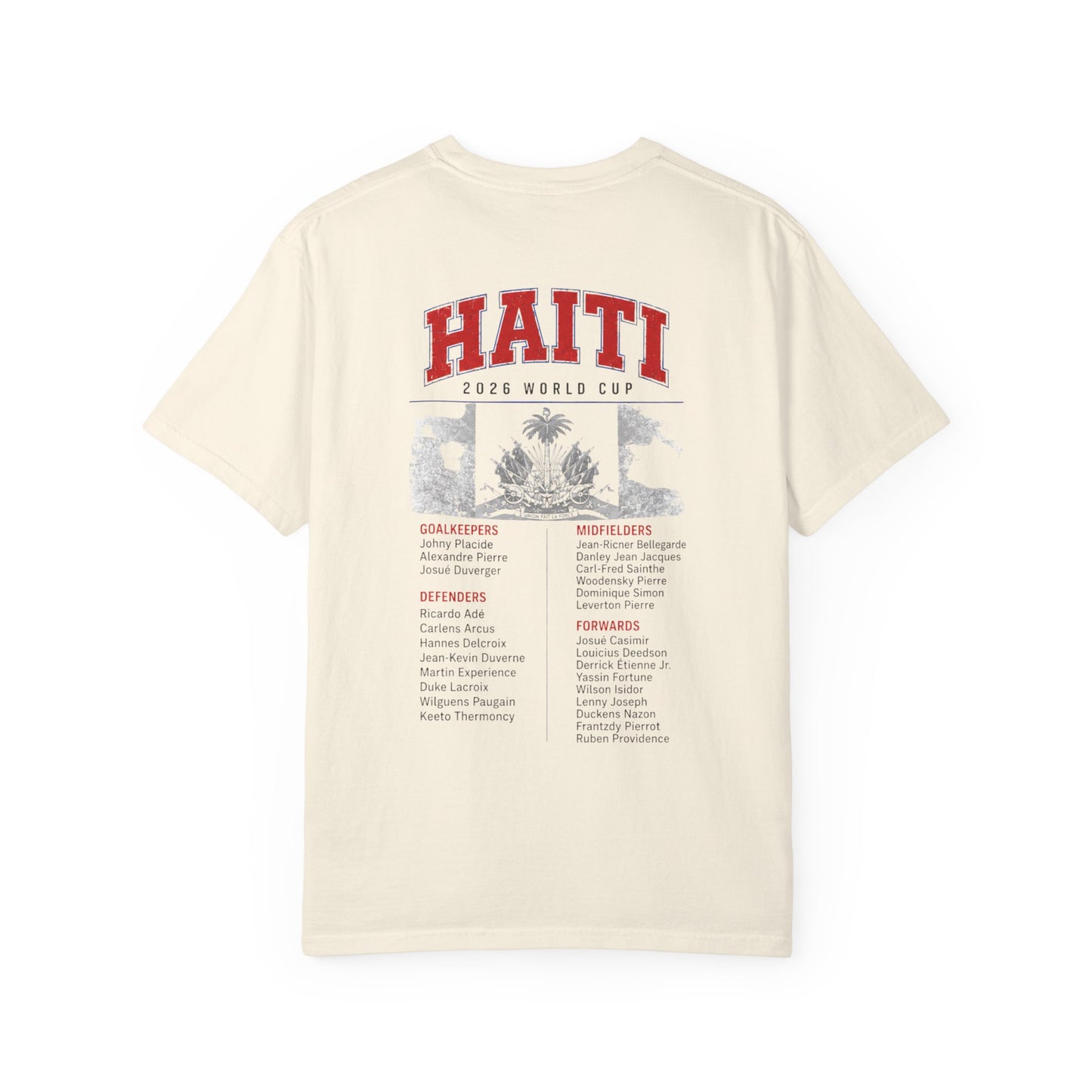 HAITI Unisex Garment-Dyed T-shirt