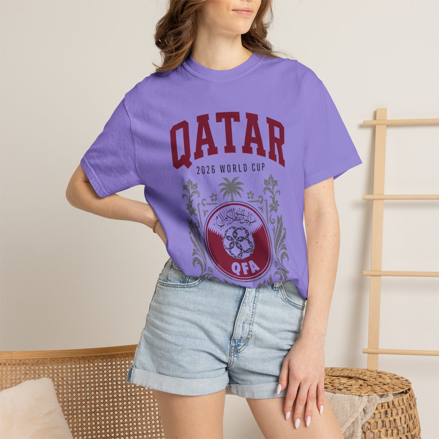 FIFA QATAR Unisex Garment-Dyed T-shirt