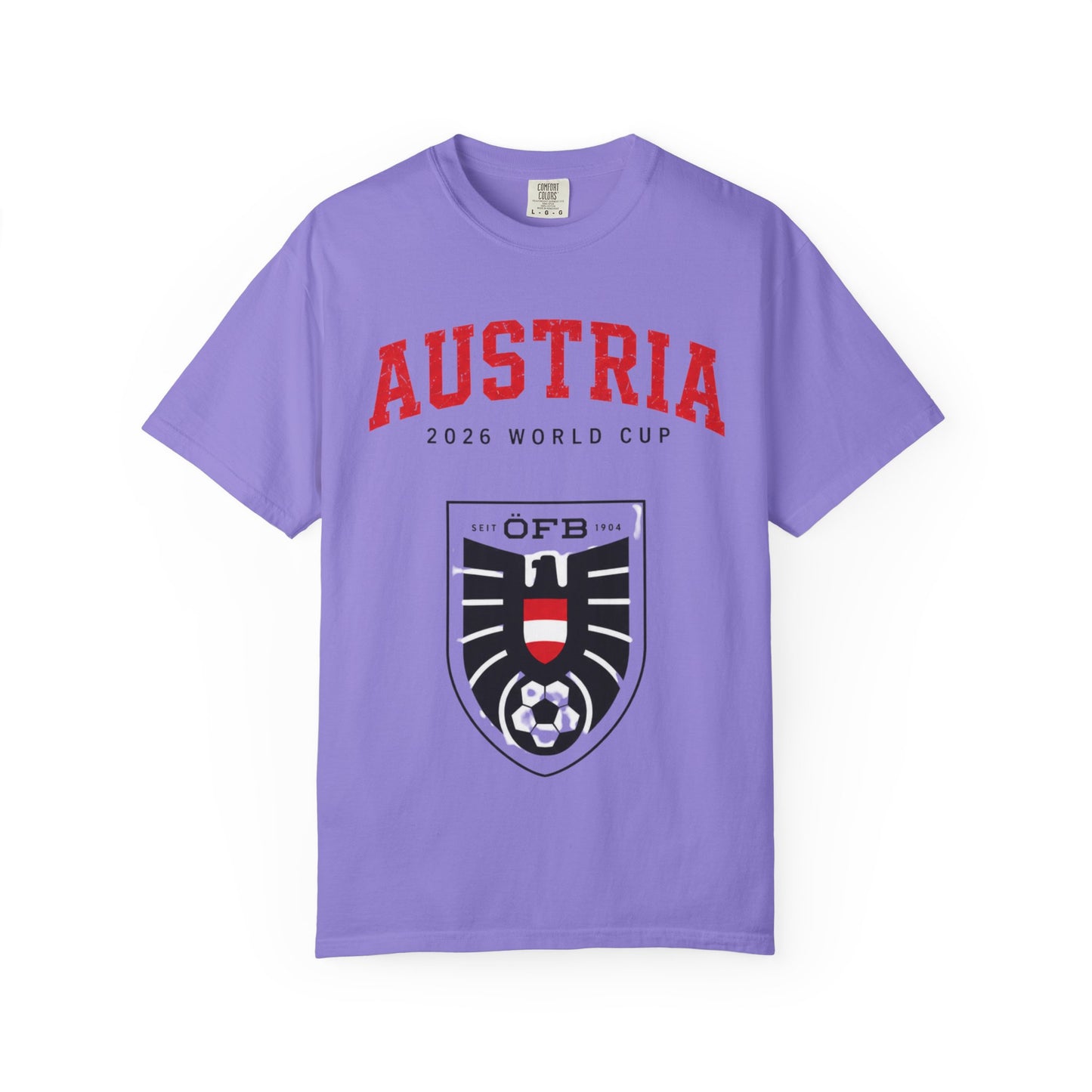 AUSTRIA Unisex Garment-Dyed T-shirt