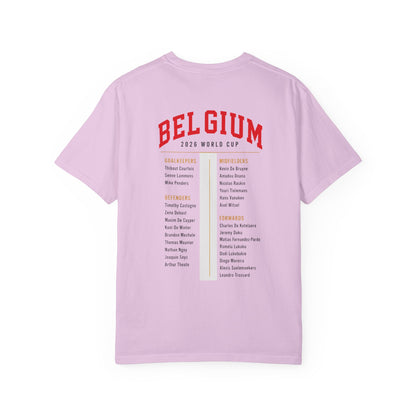Belgium Unisex Garment-Dyed T-shirt