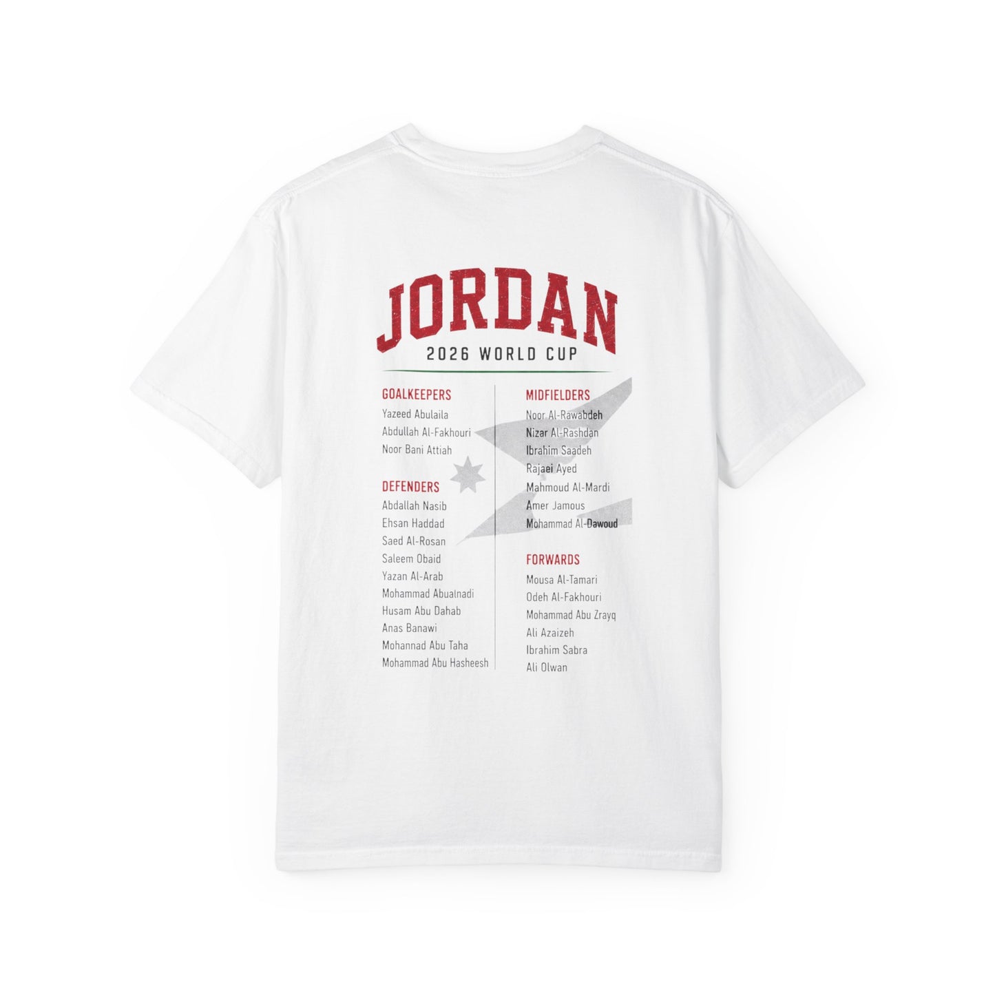 FIFA JORDAN Unisex Garment-Dyed T-shirt