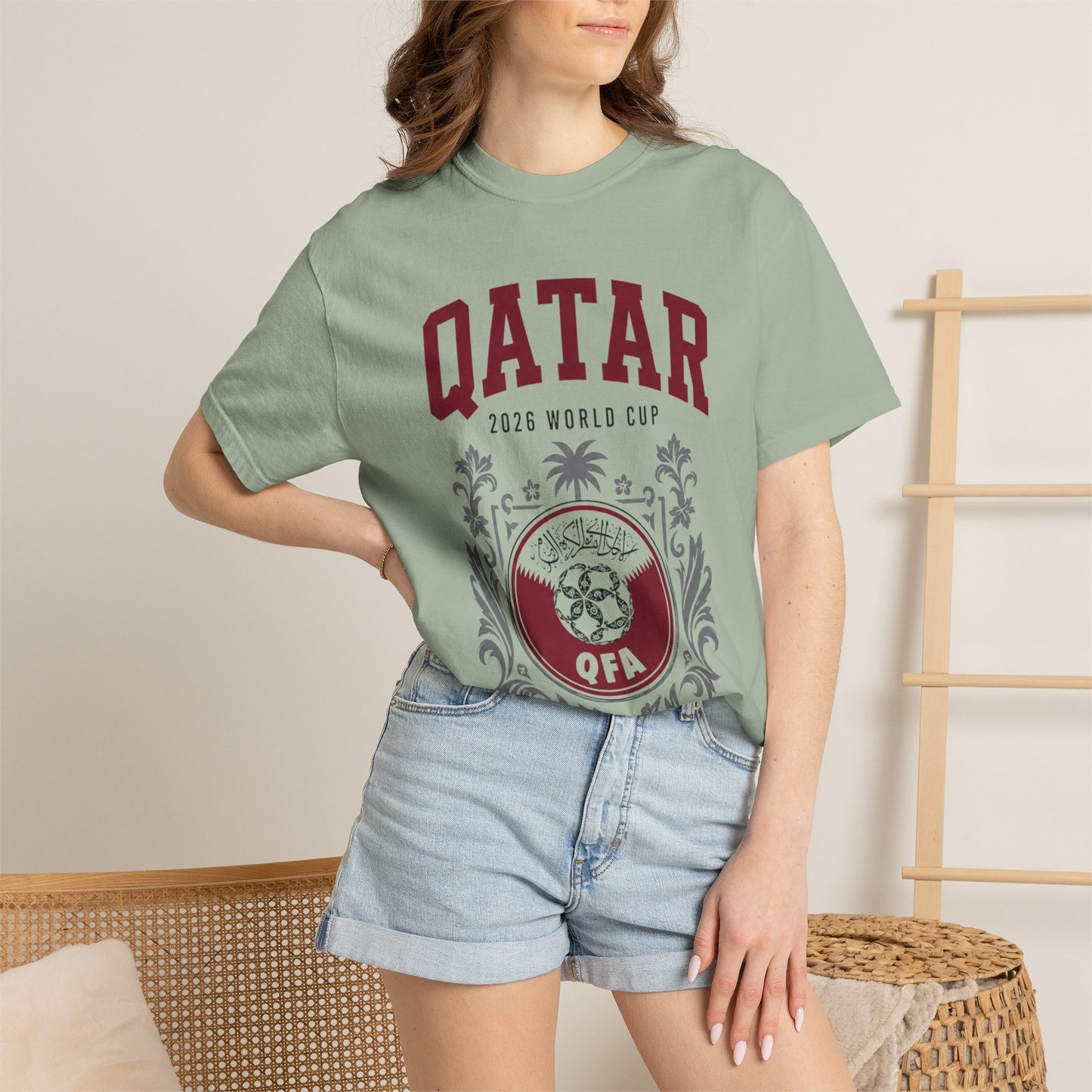 FIFA QATAR Unisex Garment-Dyed T-shirt