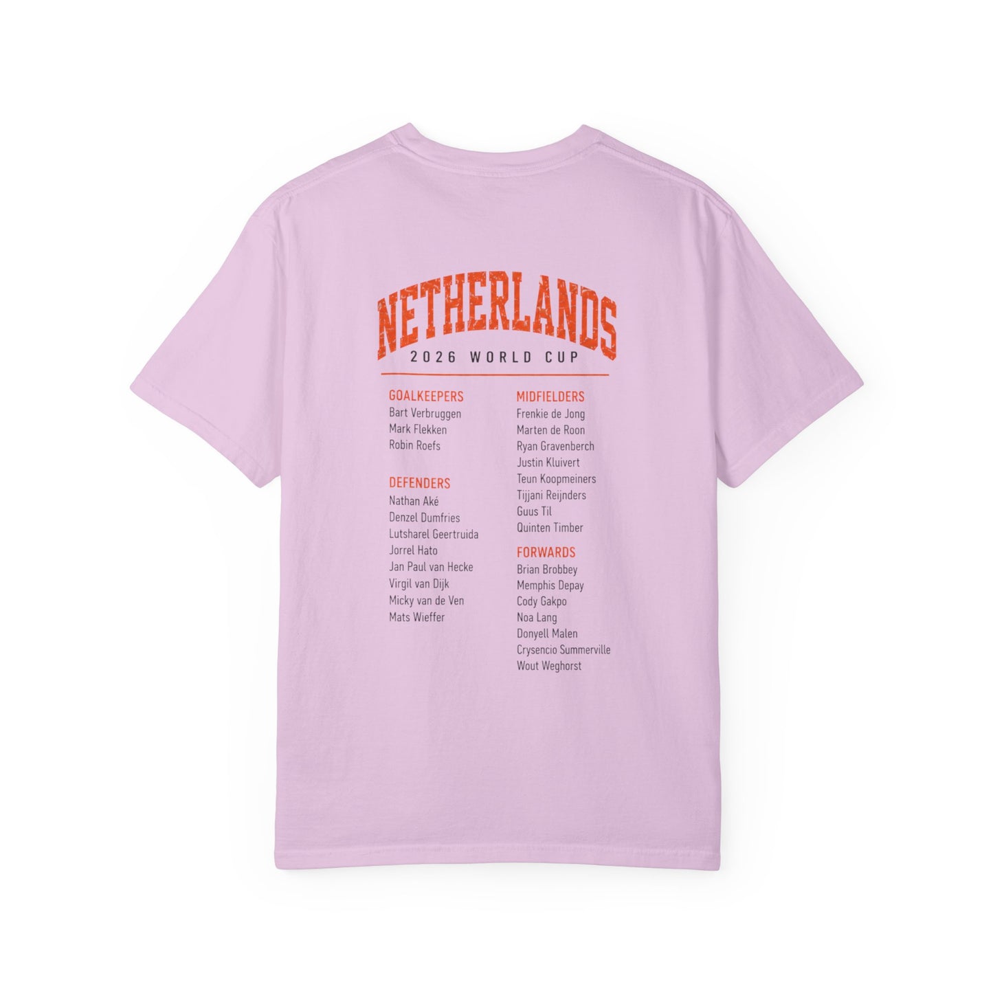 FIFA NETHERLANDS Unisex Garment-Dyed T-shirt