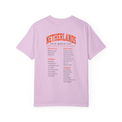 FIFA NETHERLANDS Unisex Garment-Dyed T-shirt