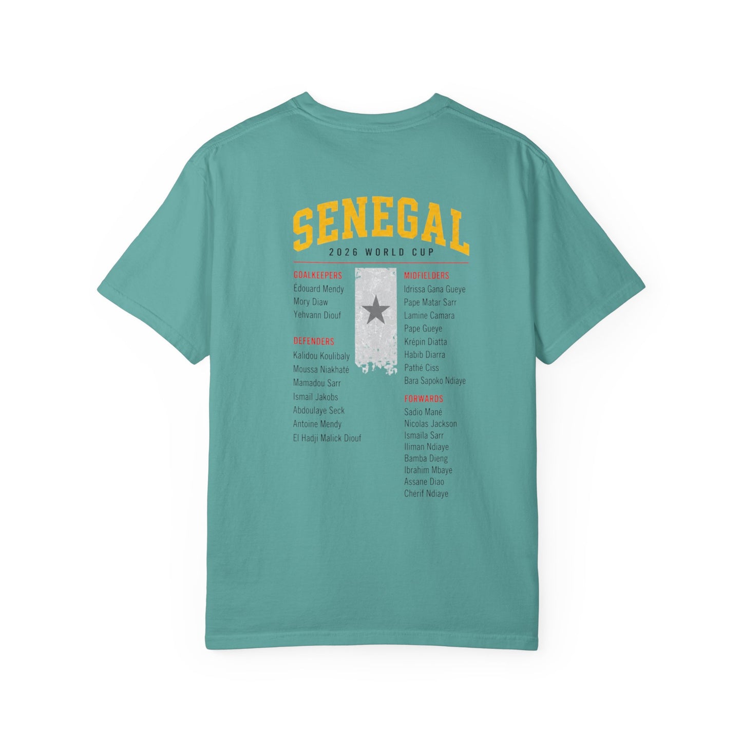 SENEGAL Unisex Garment-Dyed T-shirt