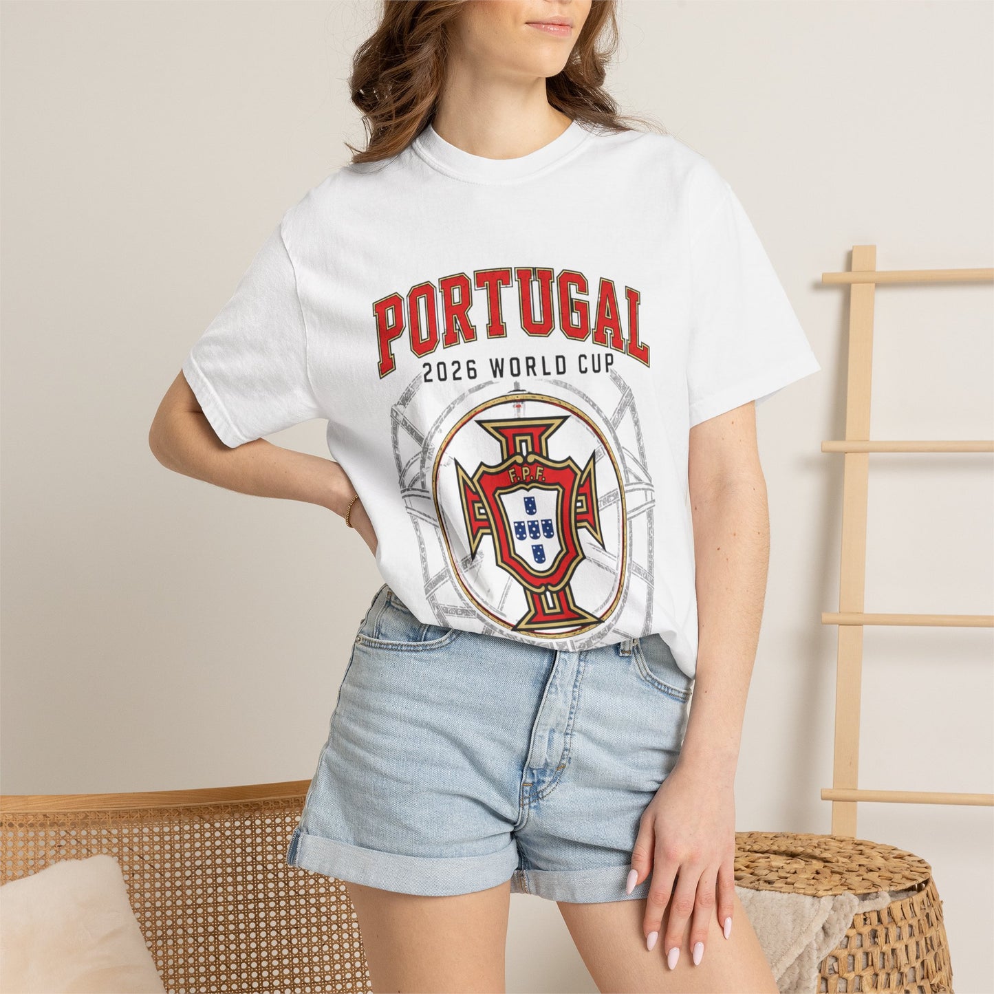 PORTUGAL Unisex Garment-Dyed T-shirt