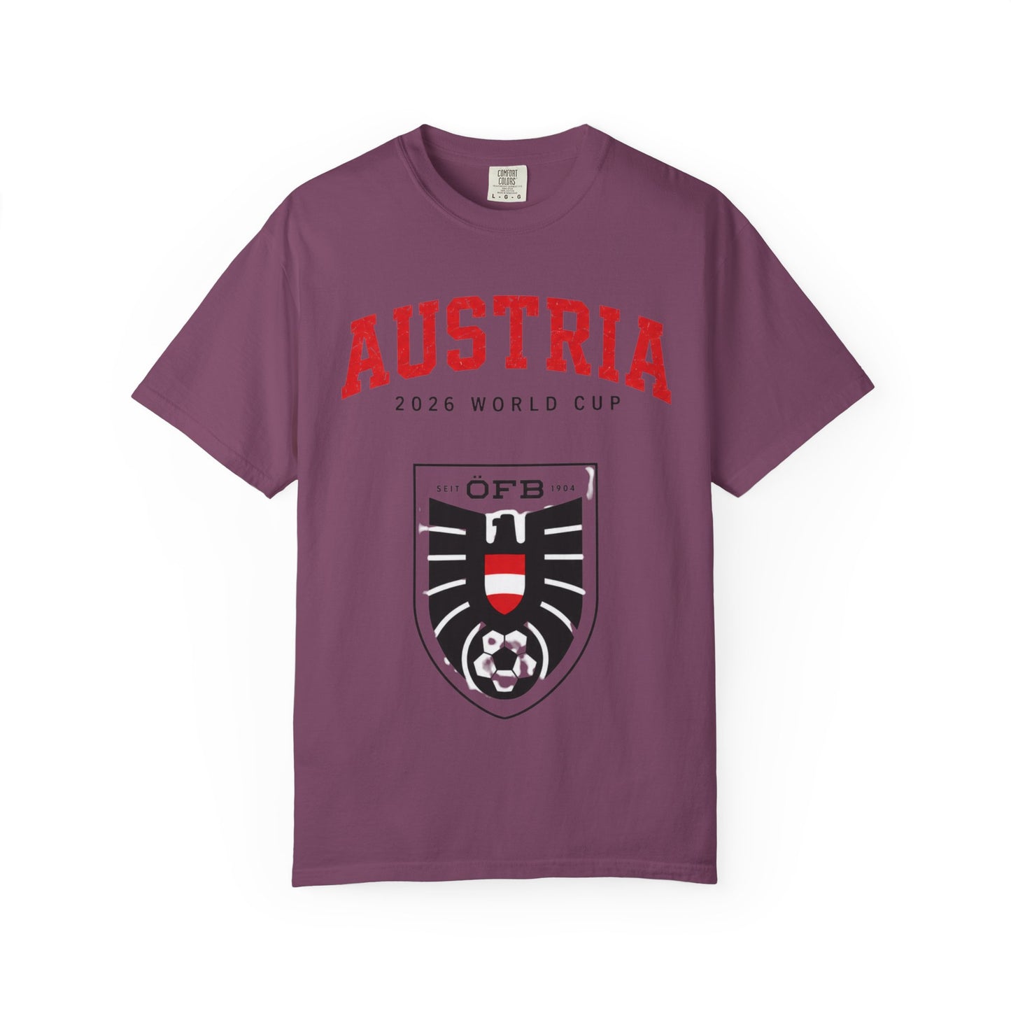 AUSTRIA Unisex Garment-Dyed T-shirt