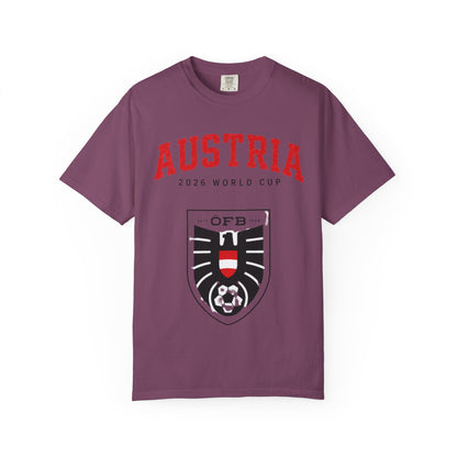 AUSTRIA Unisex Garment-Dyed T-shirt